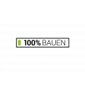 Logo 100% BAUEN GMBH