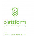 Logo Blattform Christoph Nimmrichter