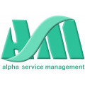 Logo alpha service management GmbH